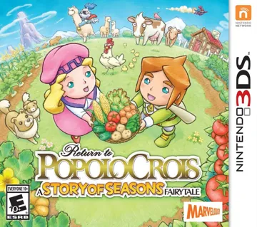 Return to PopoloCrois - A Story of Seasons Fairytale (USA) box cover front